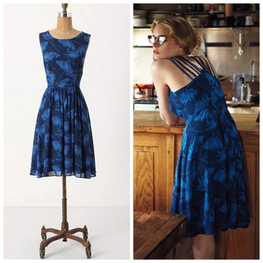 Like New, Anthropologie, Strappy Dandelion Dress